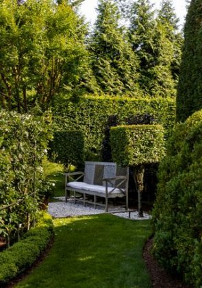 В волшебном саду с розами в Хэмптонсе