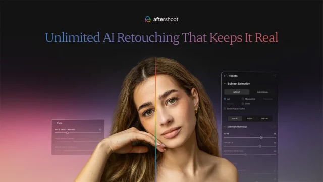 Aftershoot запускает новый инструмент AI Retouching — революция в постобработке портретов!