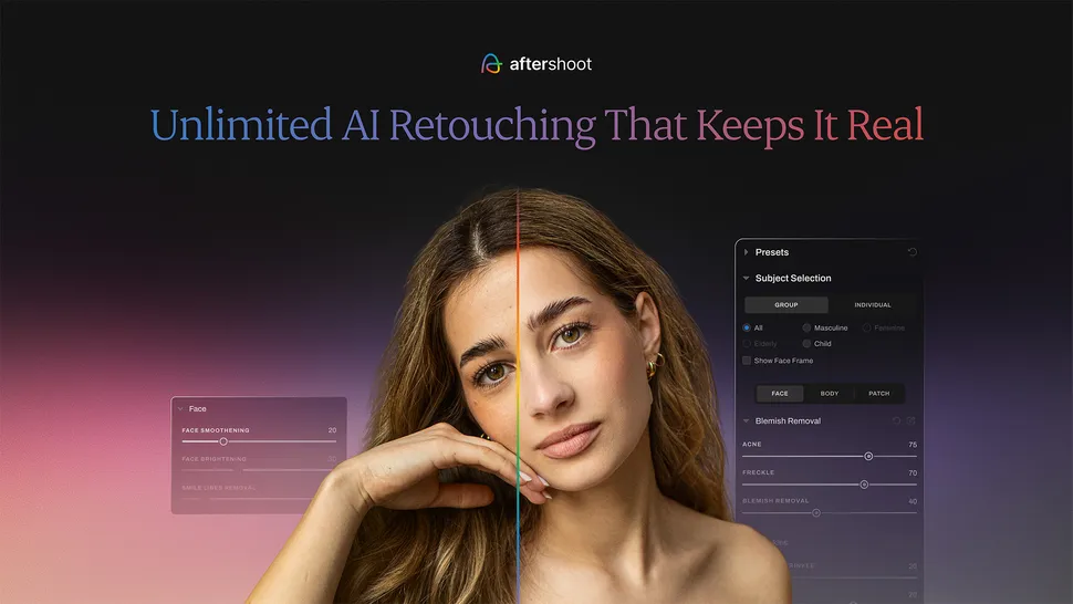 405861Aftershoot запускает новый инструмент AI Retouching — революция в постобработке портретов!