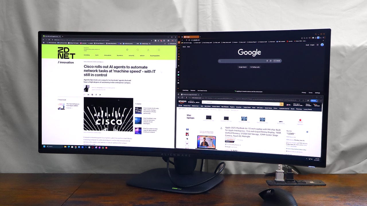 Я заменил свою систему с двумя мониторами на этот сверхширокий OLED — и не думаю, что вернусь обратно