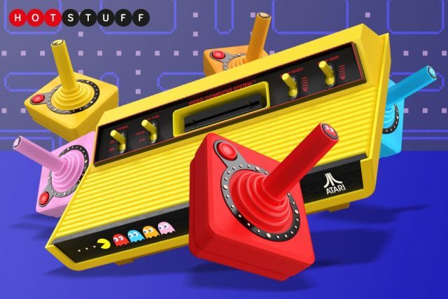 Новейшая консоль Atari полностью в стиле Pac-Man — есть даже джойстик для каждого призрака