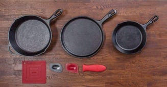 Этот набор посуды изменит вашу готовку: выбор экспертов картинка Набор Lodge Seasoned, 7 предметов