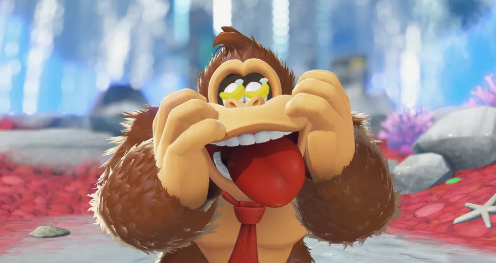 Nintendo одела Donkey Kong — а всё из-за того, как он выглядит сзади