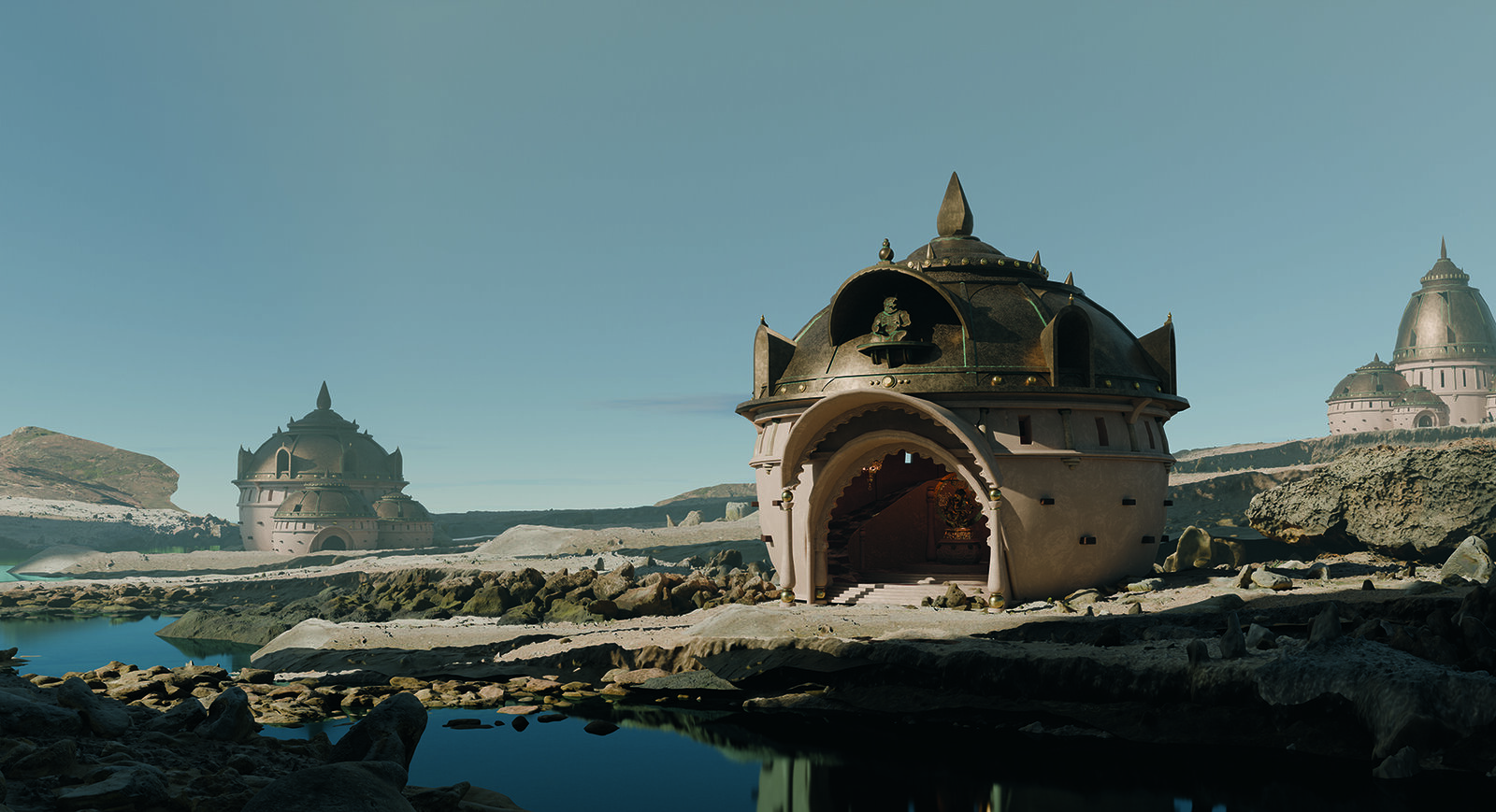 Как рисовать реалистичные локации для концепт-арта в Photoshop и Blender