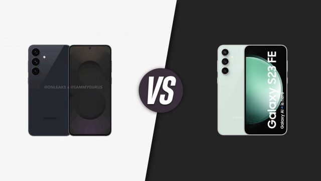 Galaxy S25 FE vs Galaxy S23 FE