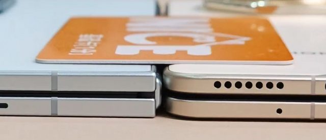 Samsung Galaxy Z Fold 7 на самом деле тоньше, чем Honor Magic V5