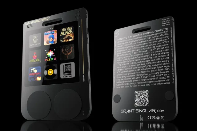 Игровая революция с помощью GamerCard на базе Pi