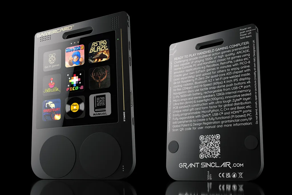 Игровая революция с помощью GamerCard на базе Pi
