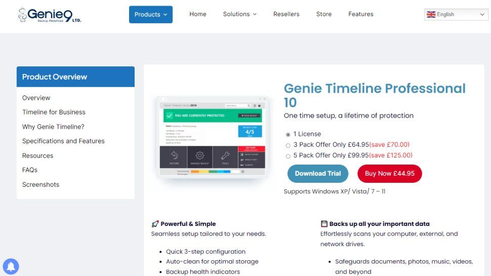 Genie9 Timeline