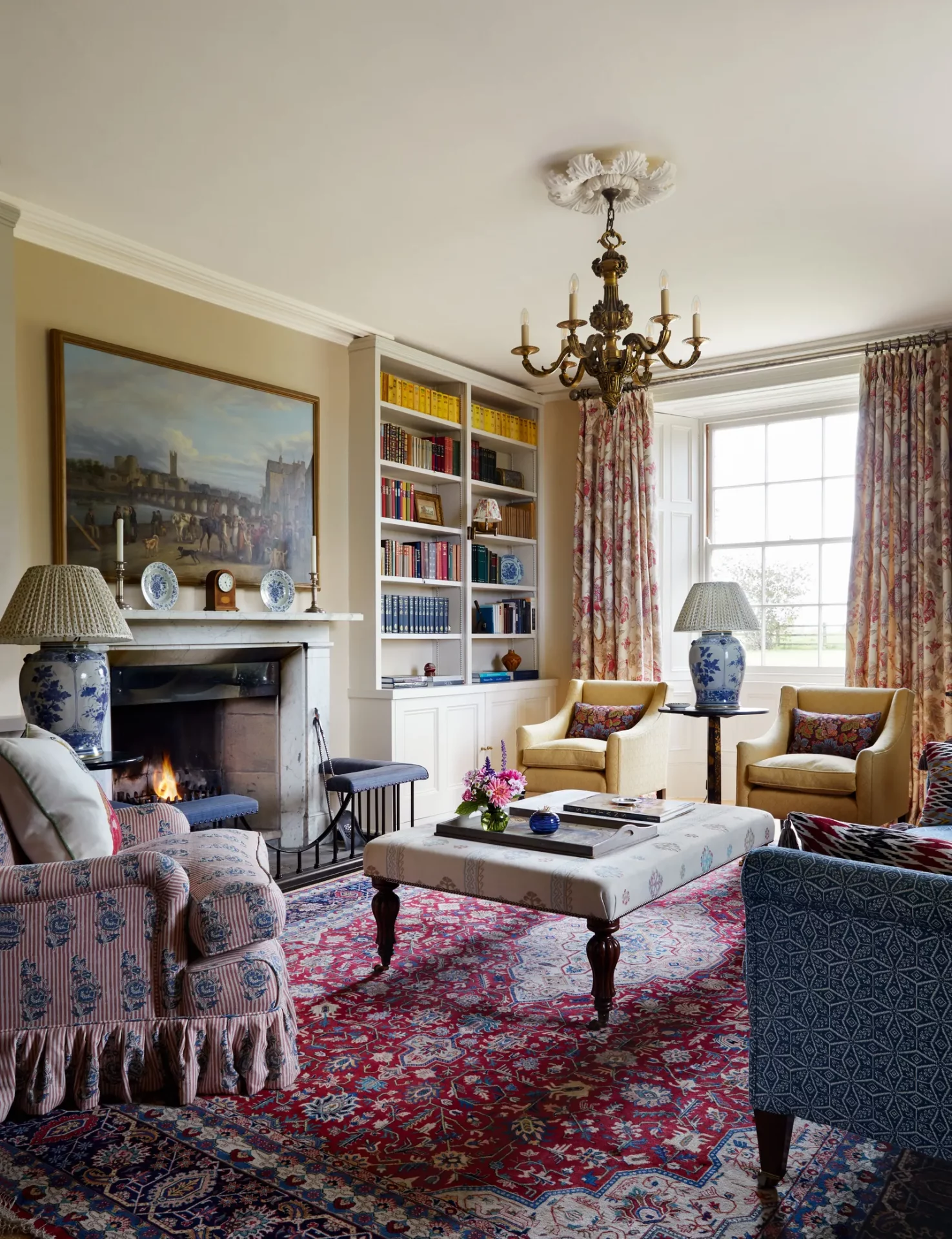 Гостиная в загородном доме 23 идеи для вдохновения 2