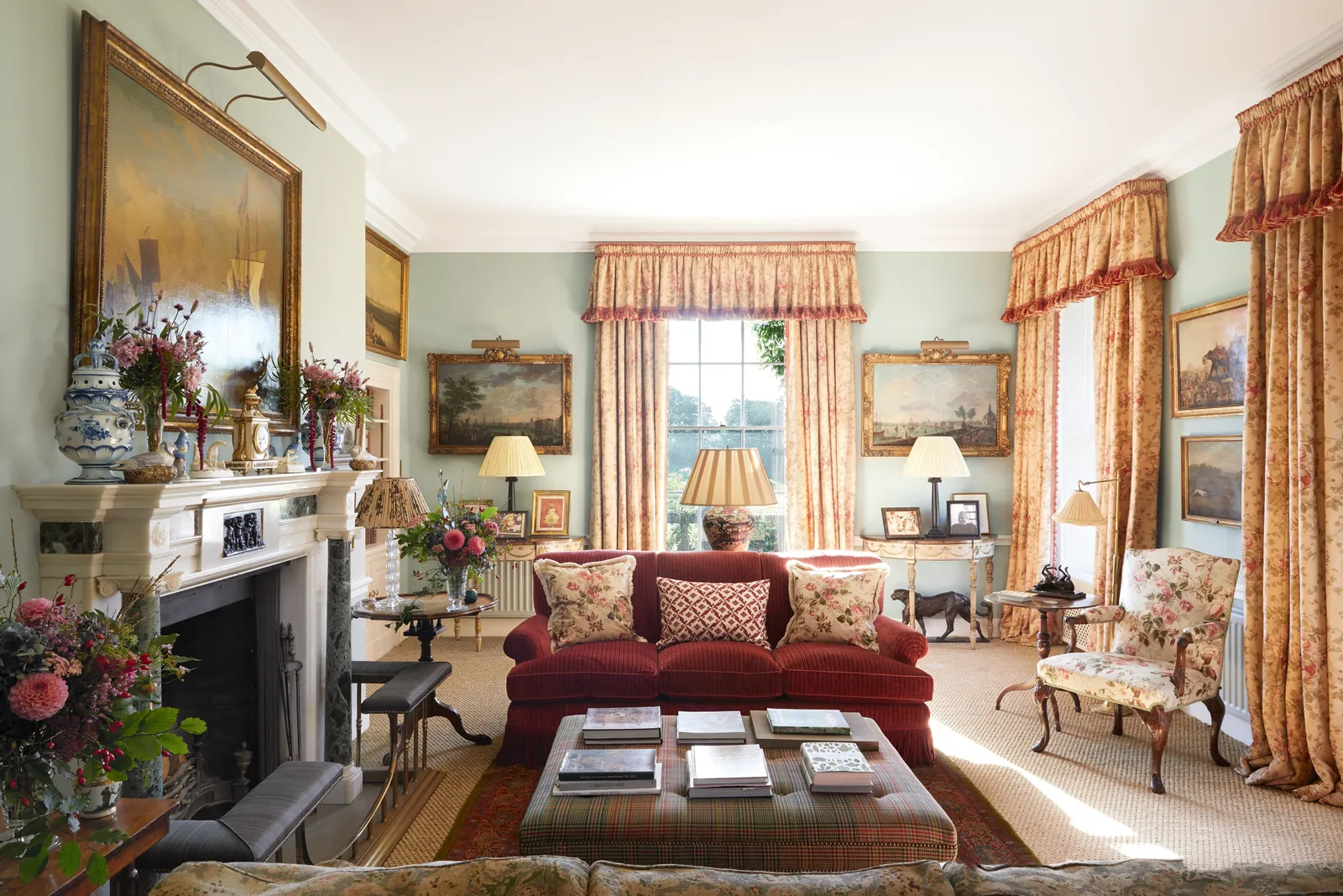 Гостиная в загородном доме 23 идеи для вдохновения 2