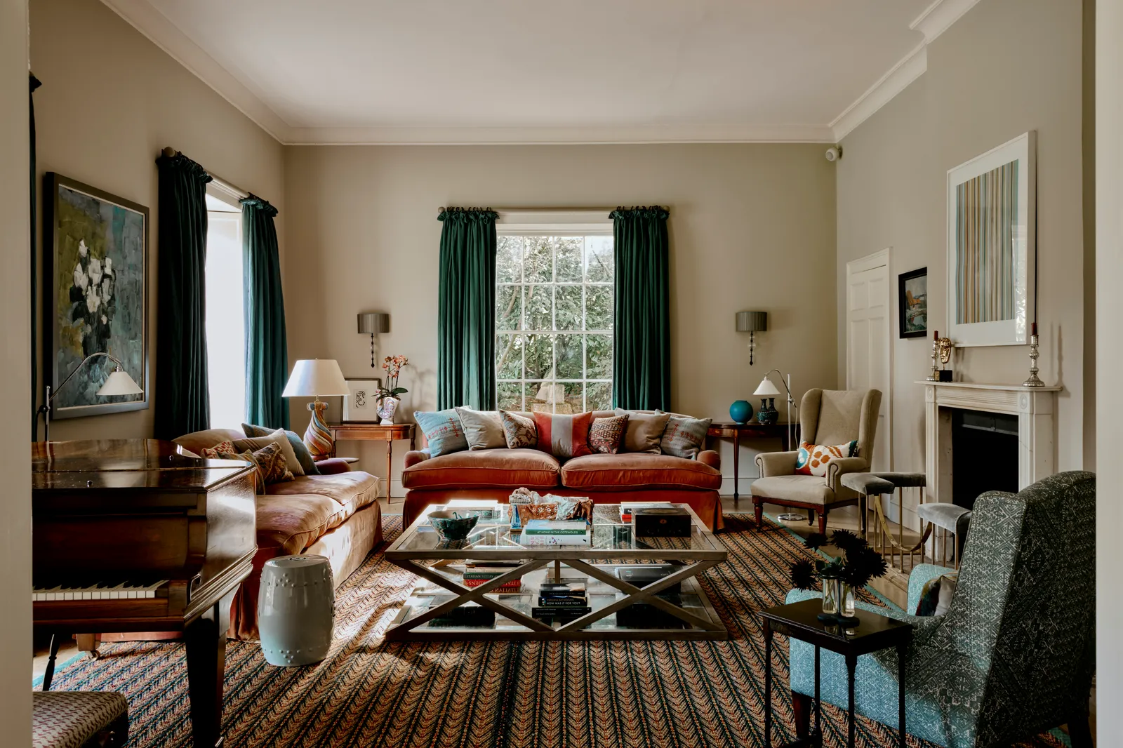 Гостиная в загородном доме 23 идеи для вдохновения 2