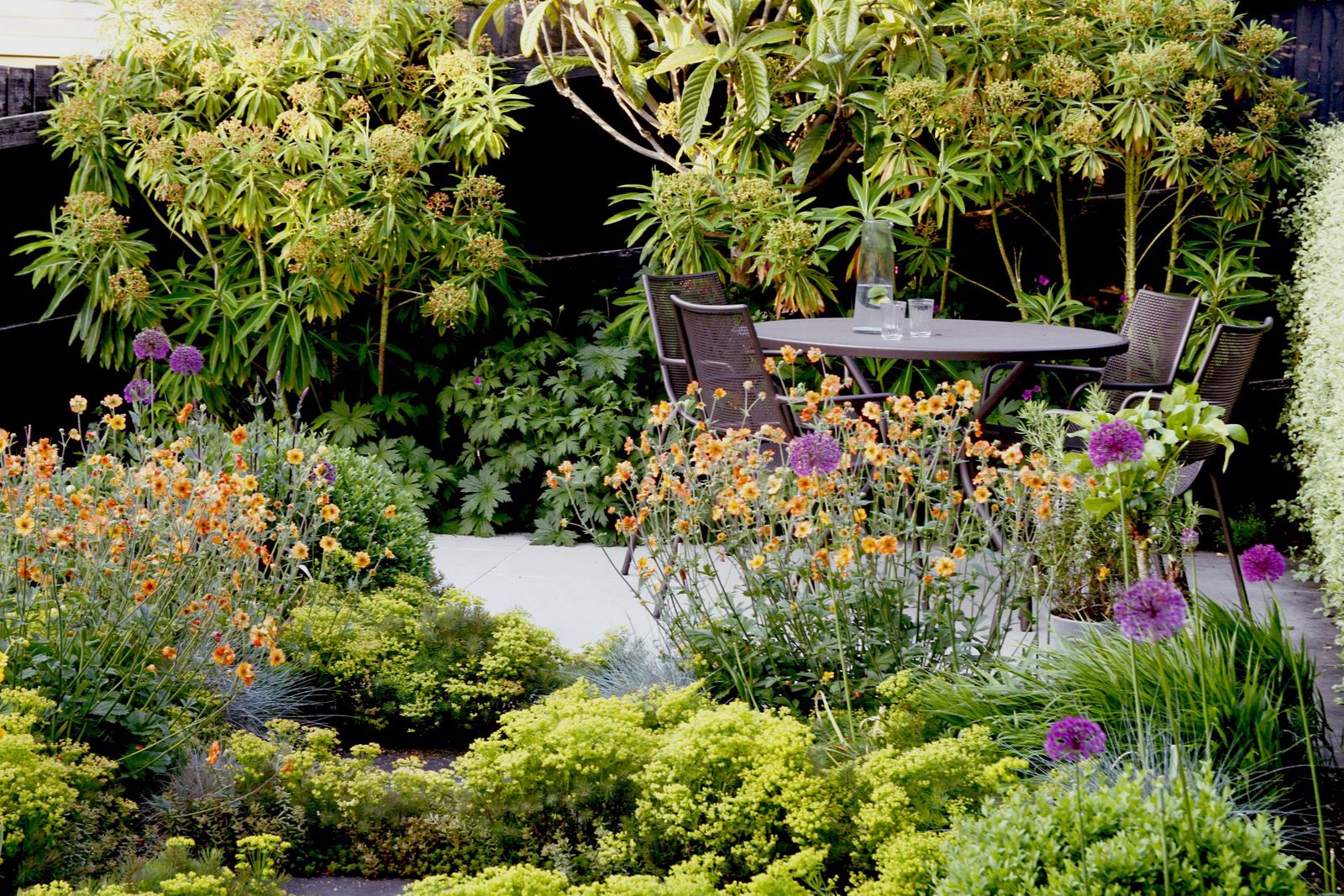 Как сделать маленький сад визуально больше