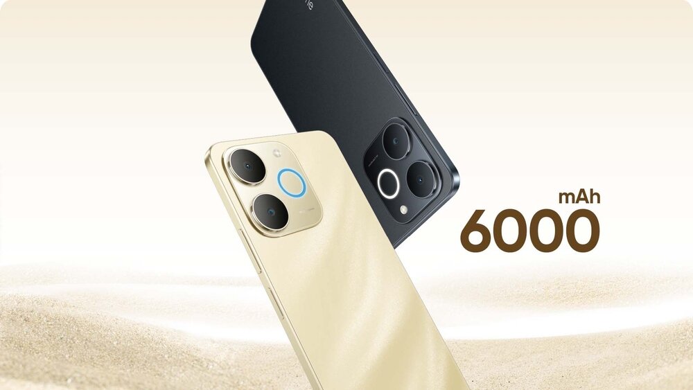 Realme Note 70T поступил в продажу: камеры 50+13 Мп, аккумулятор на 6000 мАч