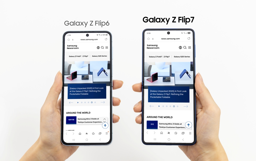 Samsung Galaxy Z Flip7 official unboxing highlights the advantages of the new FlexWindow