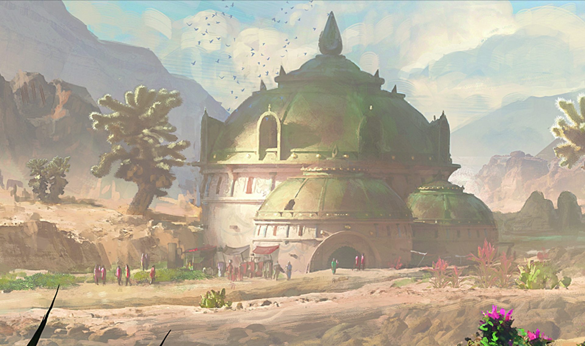 Как рисовать реалистичные локации для концепт-арта в Photoshop и Blender