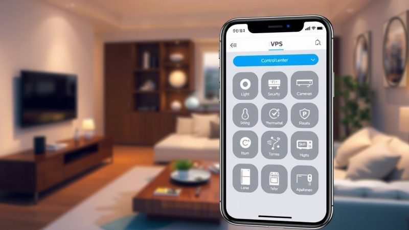 413593VPS как центр умного дома: управление с телефона