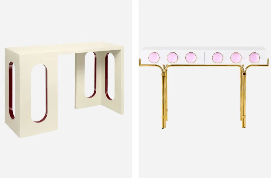 Консольные столы