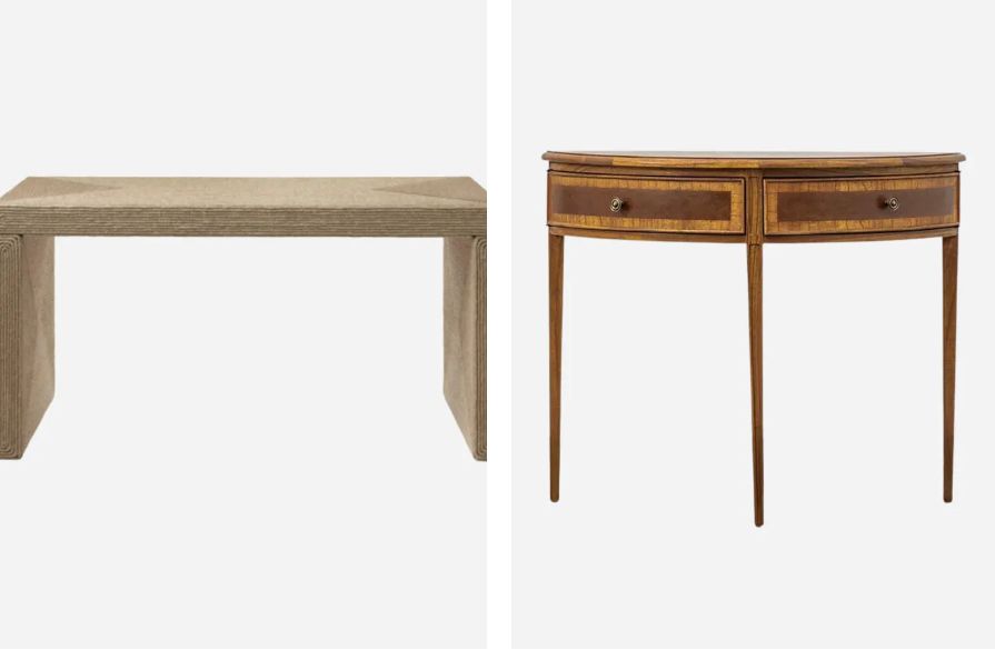 Консольные столы