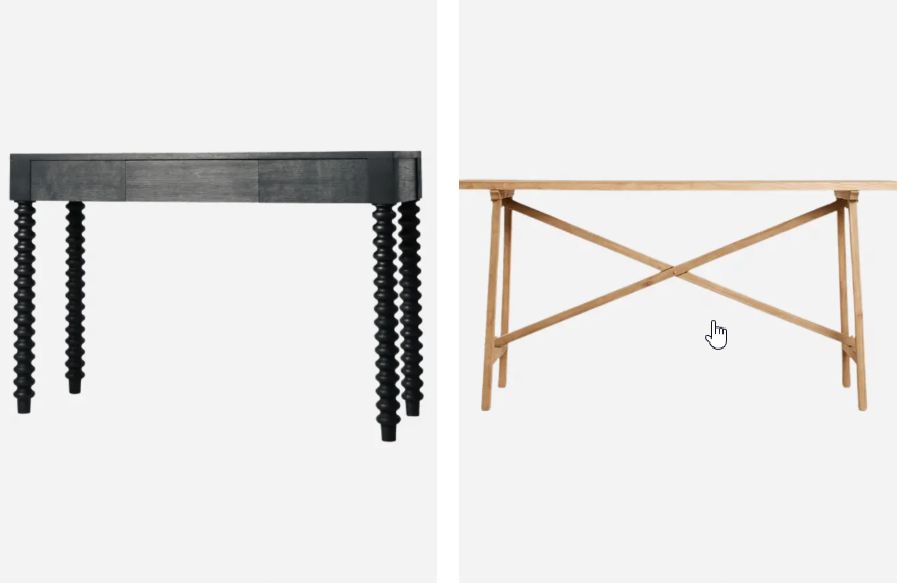 Консольные столы