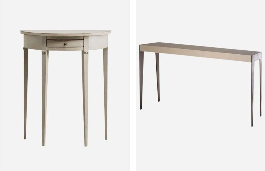 Консольные столы