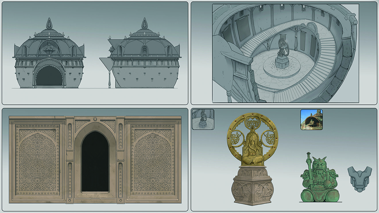 Как рисовать реалистичные локации для концепт-арта в Photoshop и Blender