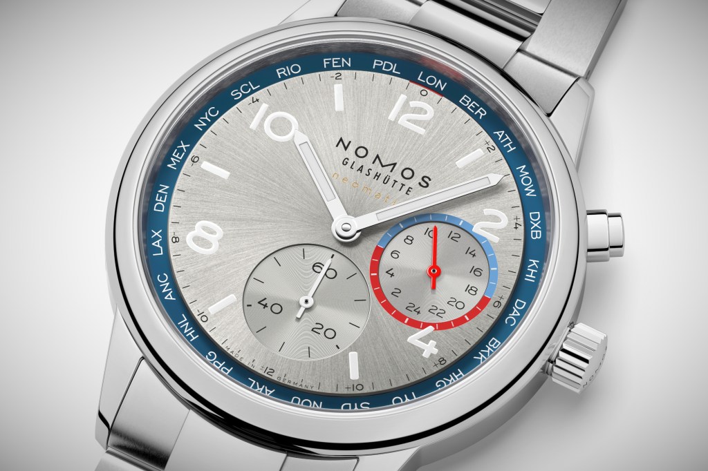 NOMOS Glashütte Club Sport Neomatik Worldtimer