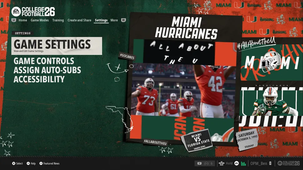 Лучшие слайдеры College Football 26 и способы их использования