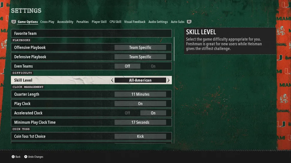 Лучшие слайдеры College Football 26 и способы их использования