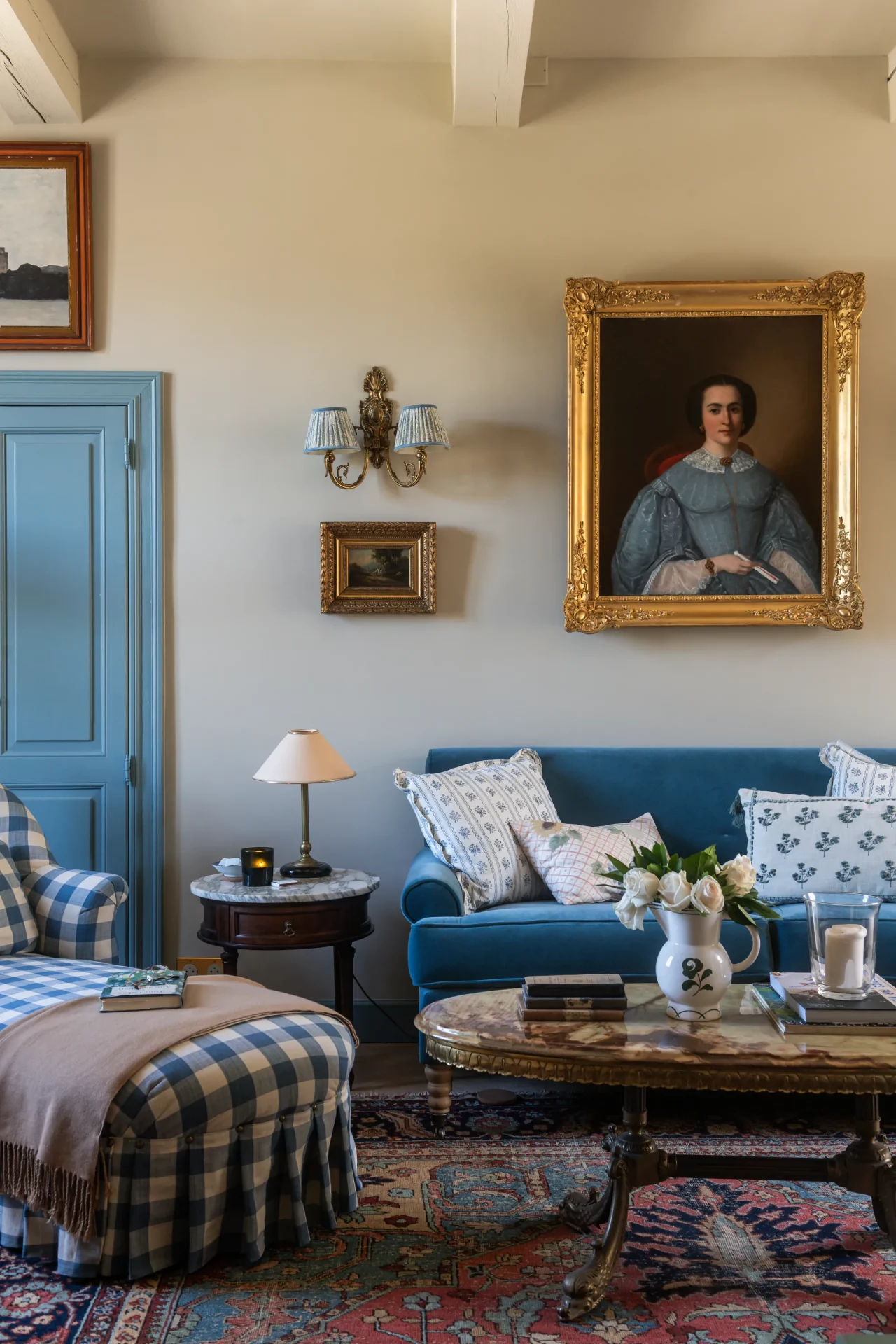 500-летний дом на юге Франции, оформленный в английском стиле