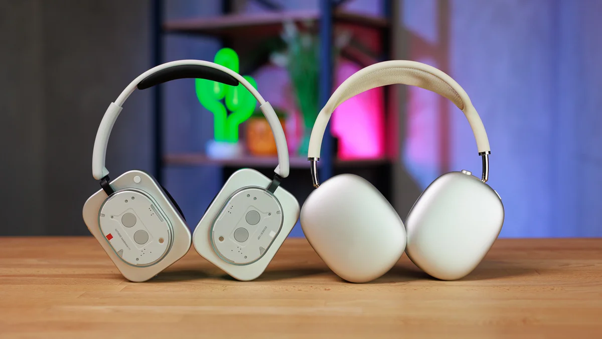 390665Nothing Headphone (1) против AirPods Max: стоит ли платить больше?