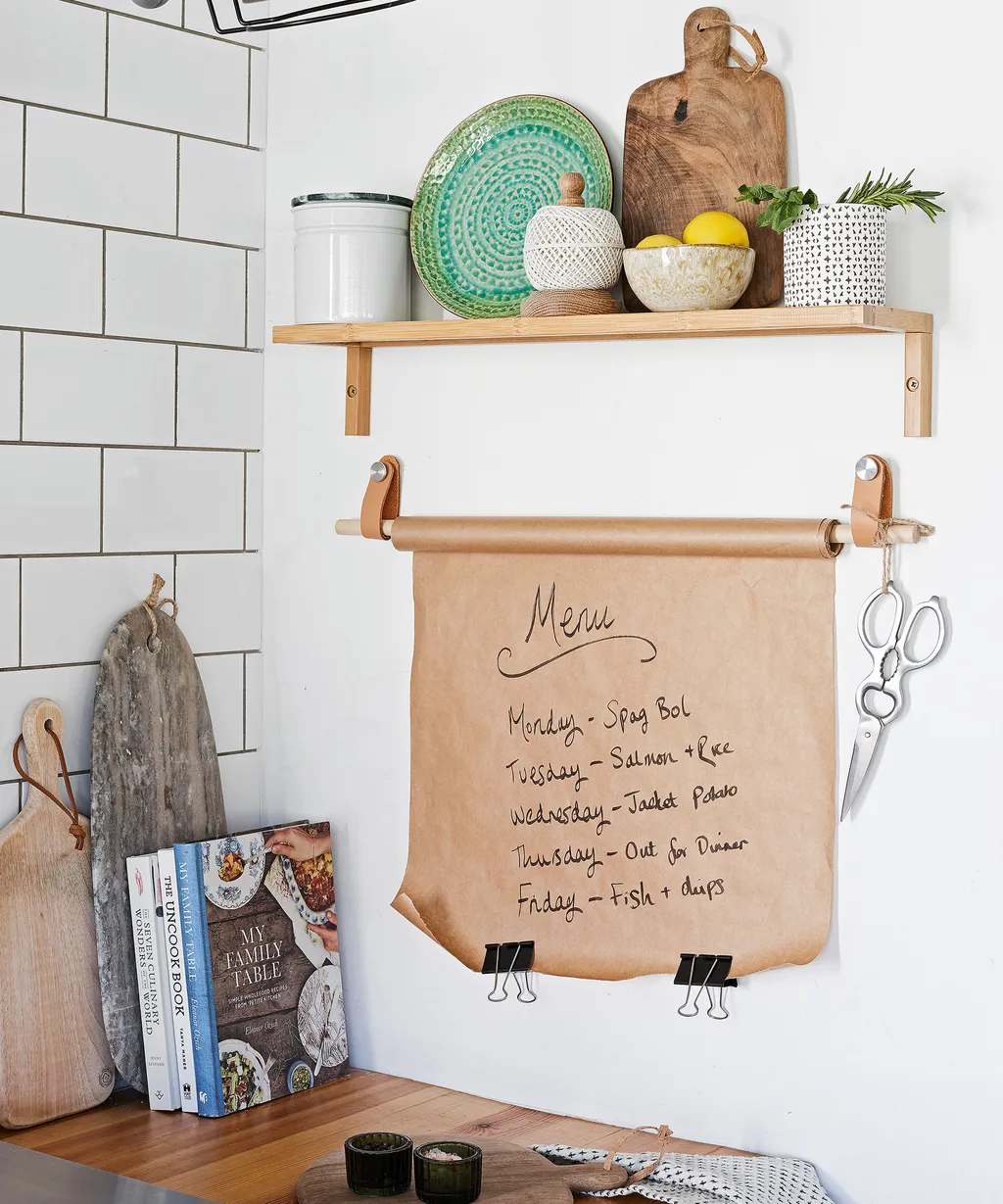 Оформление кухонной стены