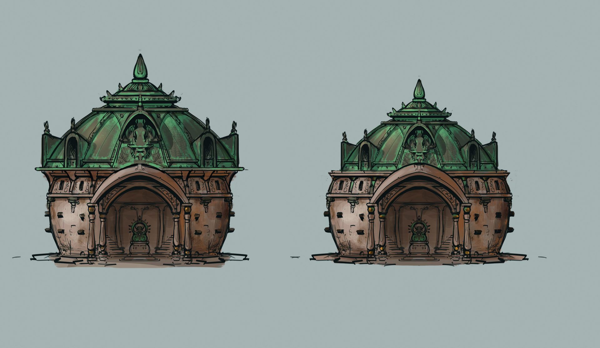 Как рисовать реалистичные локации для концепт-арта в Photoshop и Blender