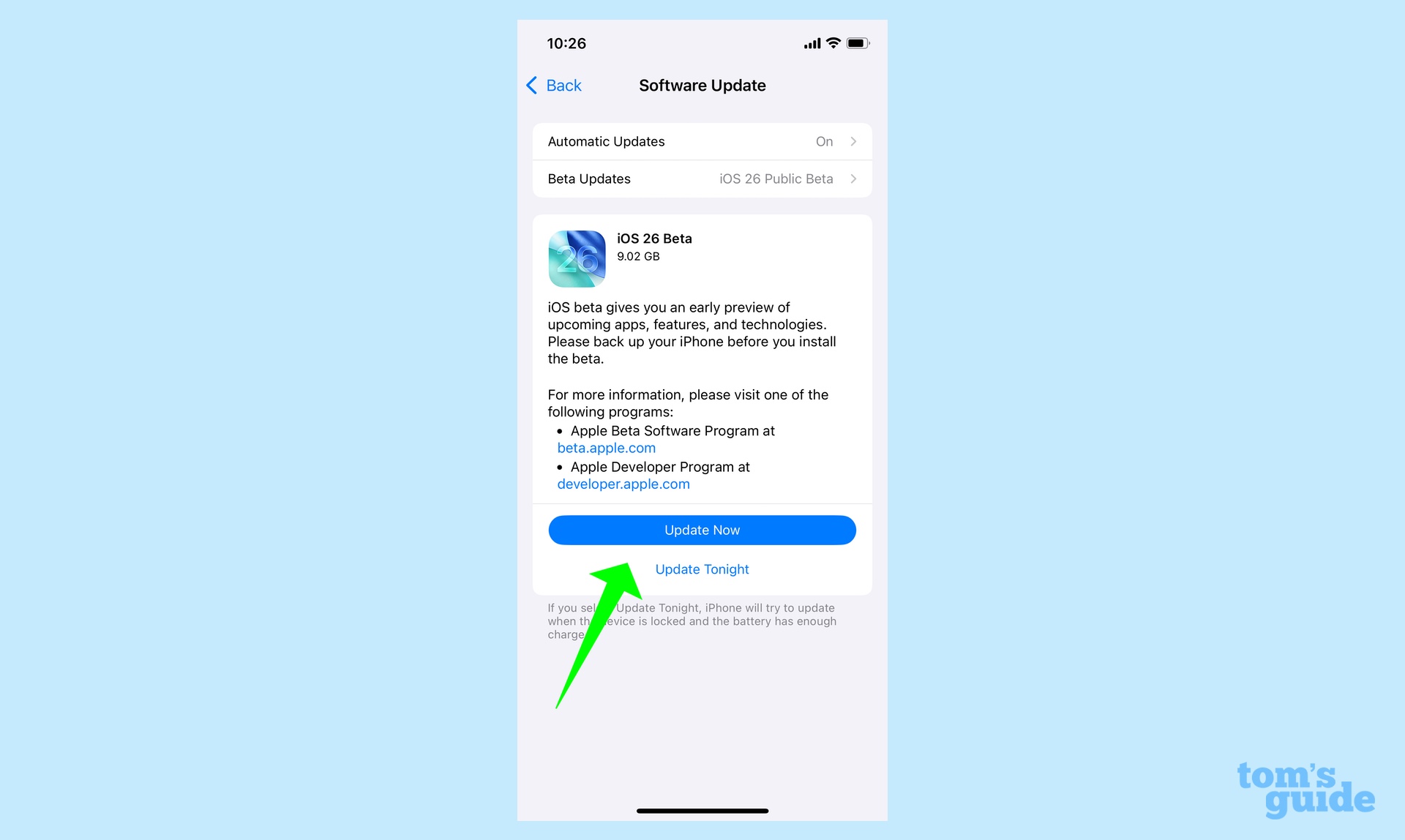 iOS 26 Public Beta уже доступна — вот как её установить