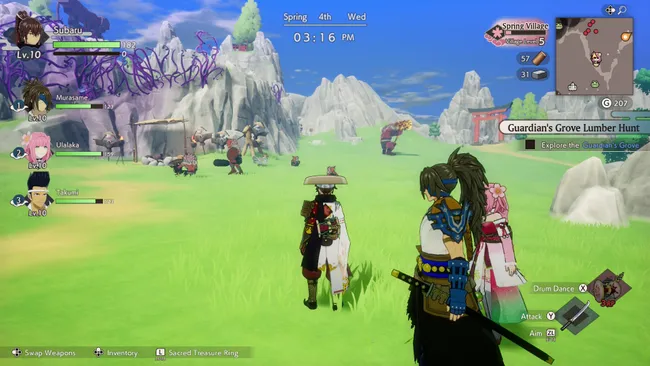 Rune Factory: Guardians of Azuma.