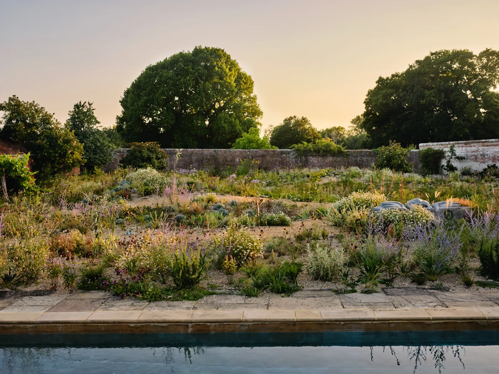 сад в английском стиле