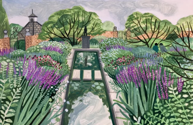 сад в английском стиле 3