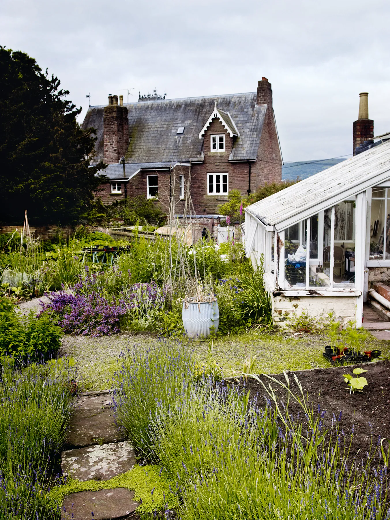 сад в английском стиле 32