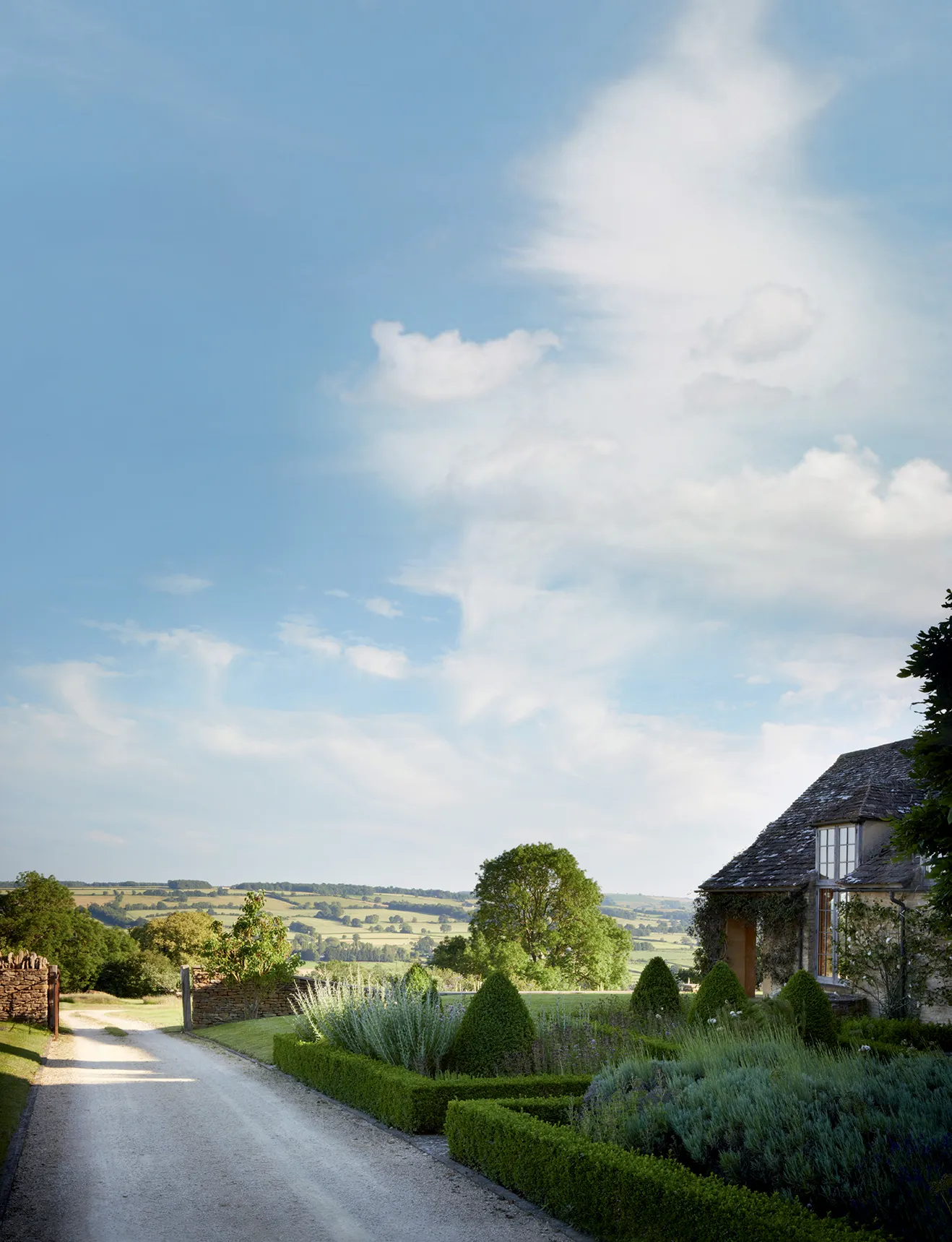 сад в английском стиле 32