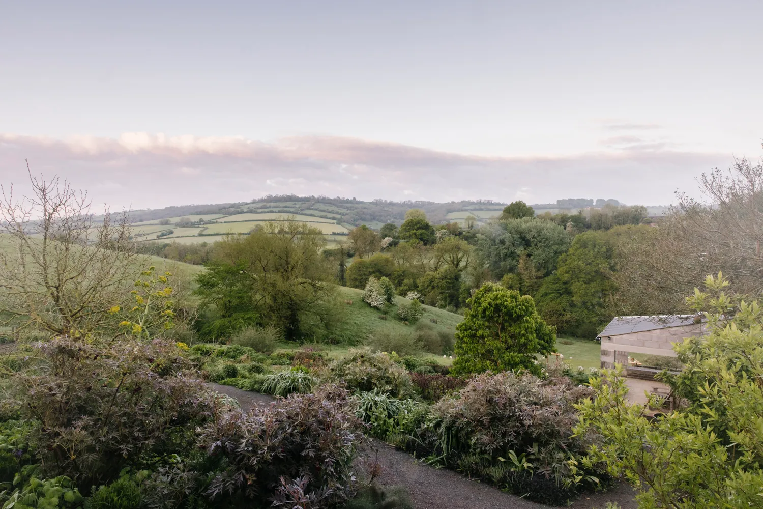 сад в английском стиле 32