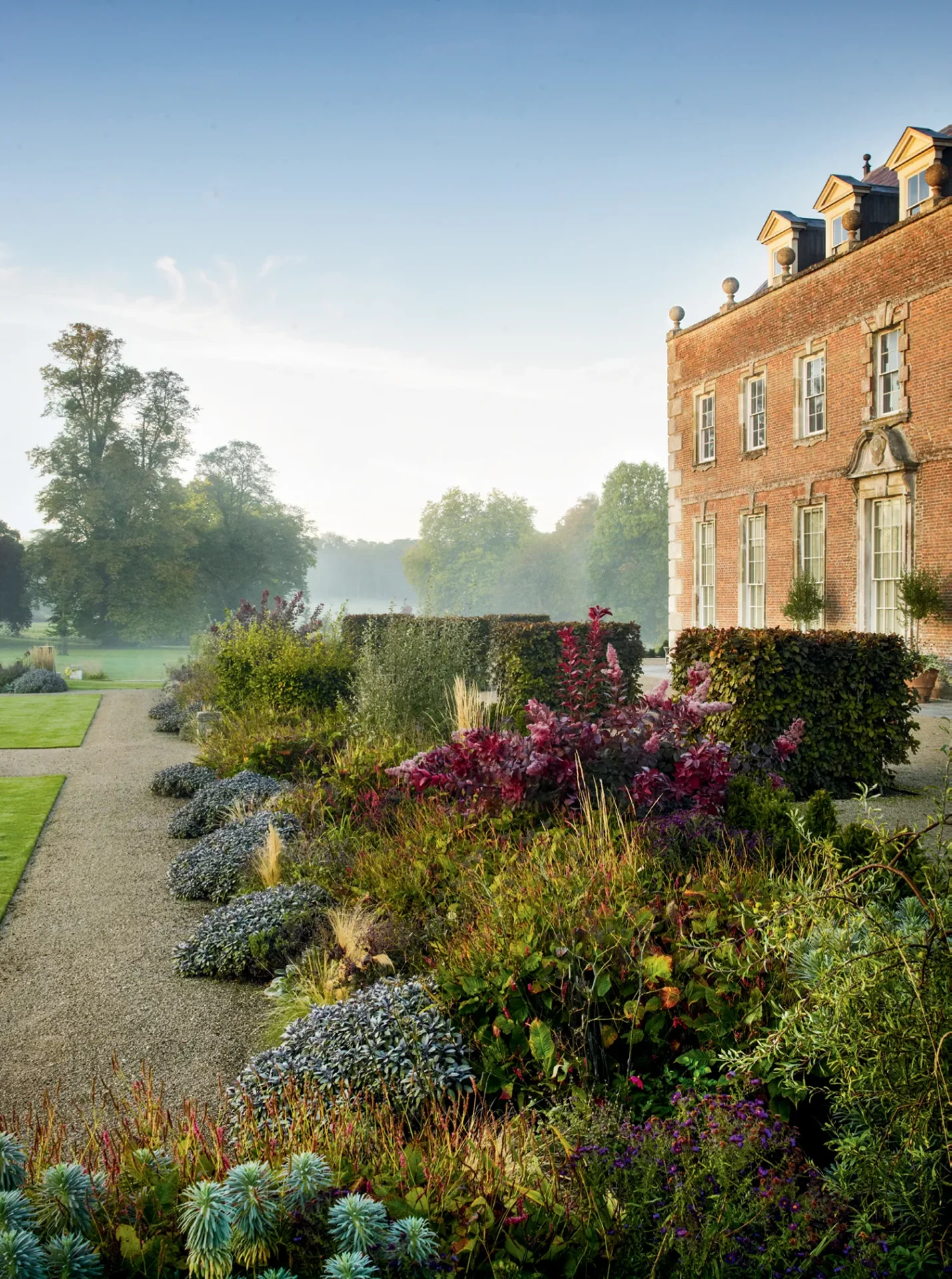 сад в английском стиле 32