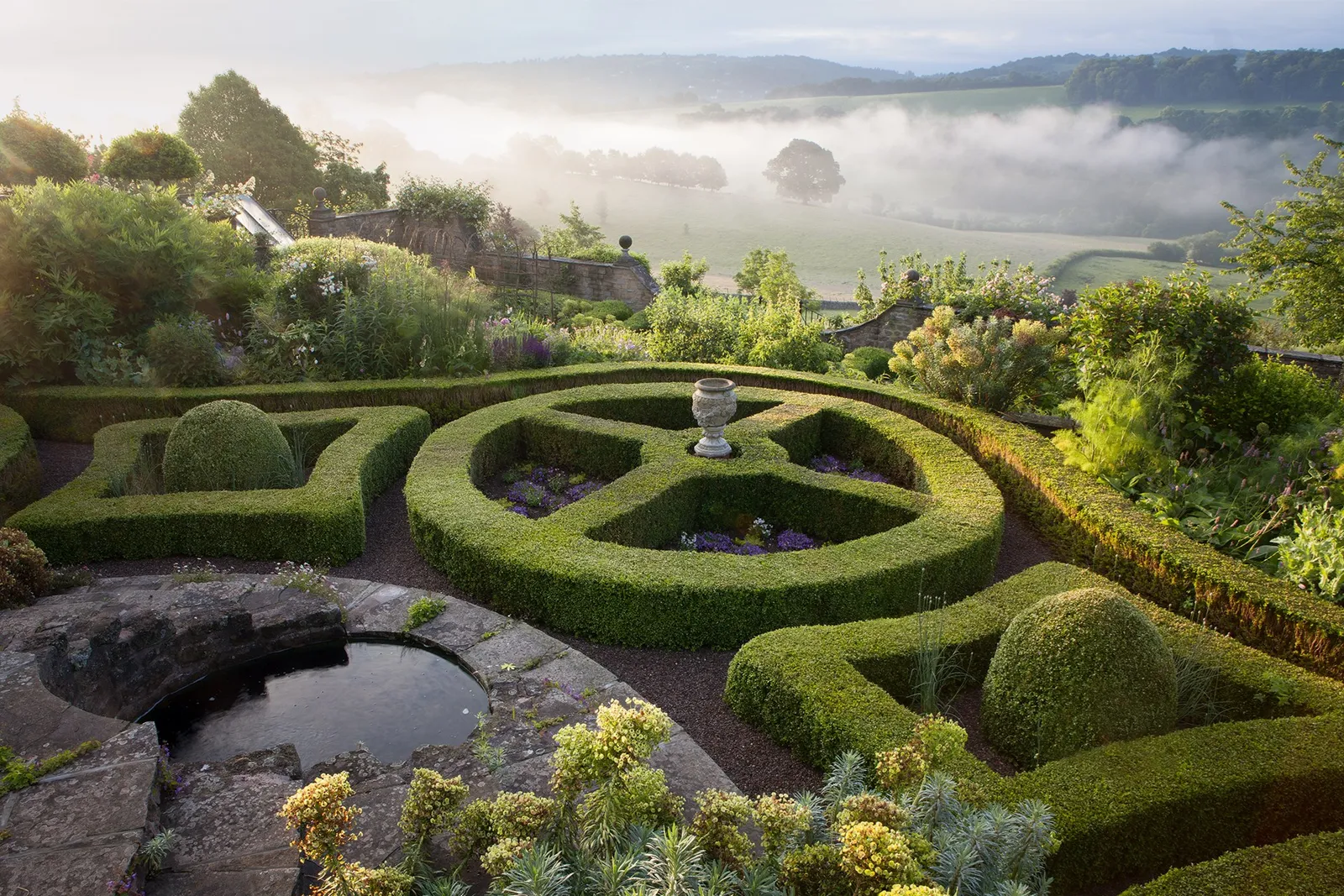сад в английском стиле 32