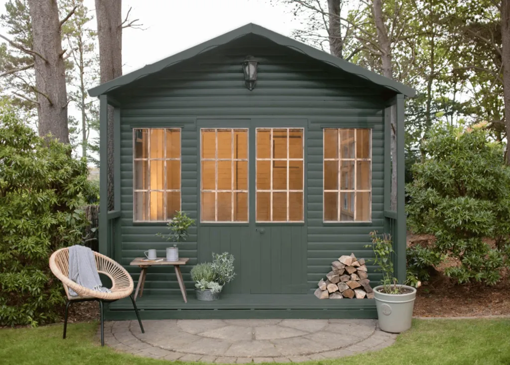 Садовый сарай: 10 идей в современном стиле картинка Садовый сарай