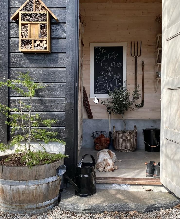 Садовый сарай: 10 идей в современном стиле картинка Садовый сарай