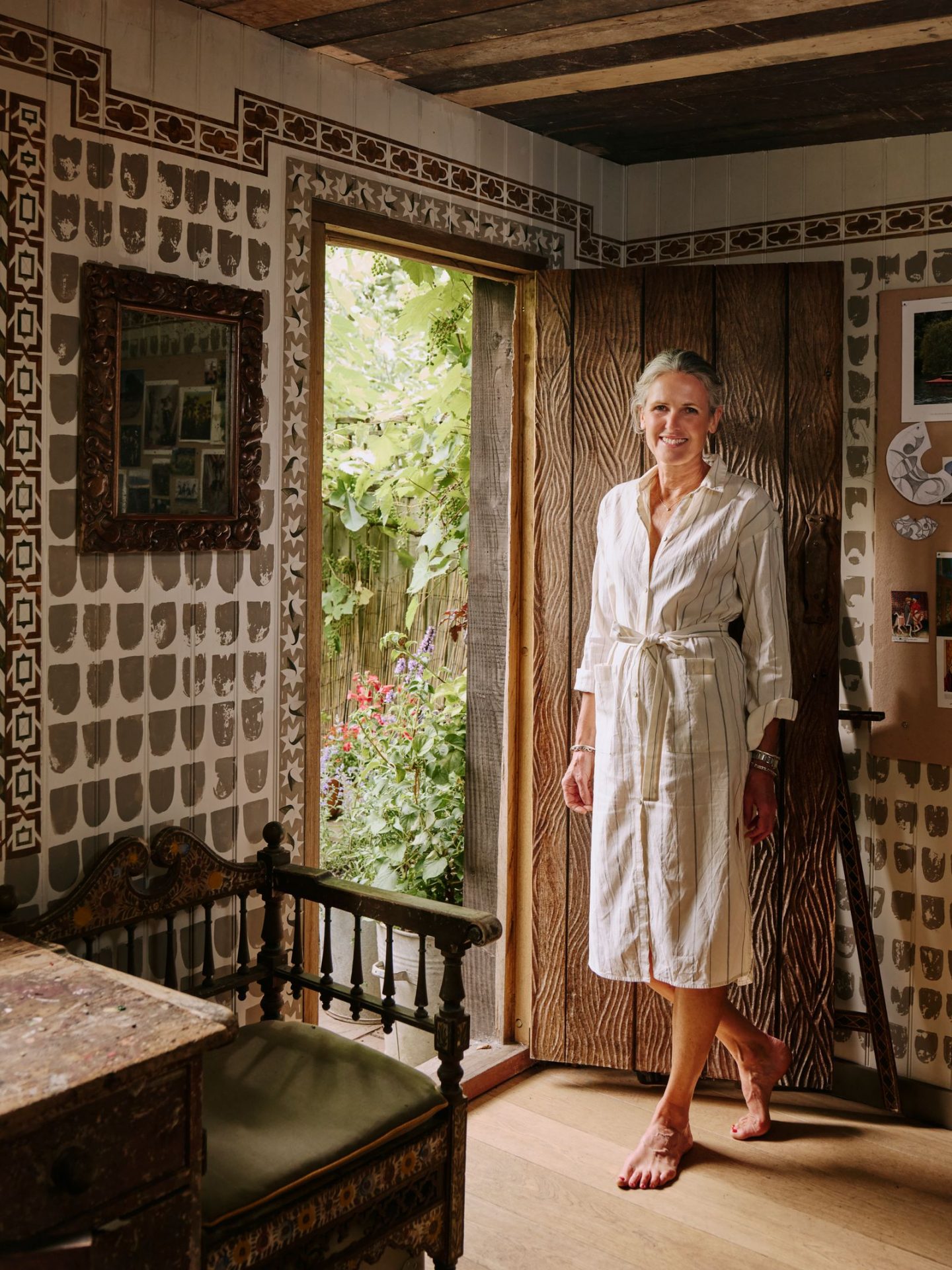 Идиллический городской коттедж дизайнера, где природа и интуиция определяют каждую деталь