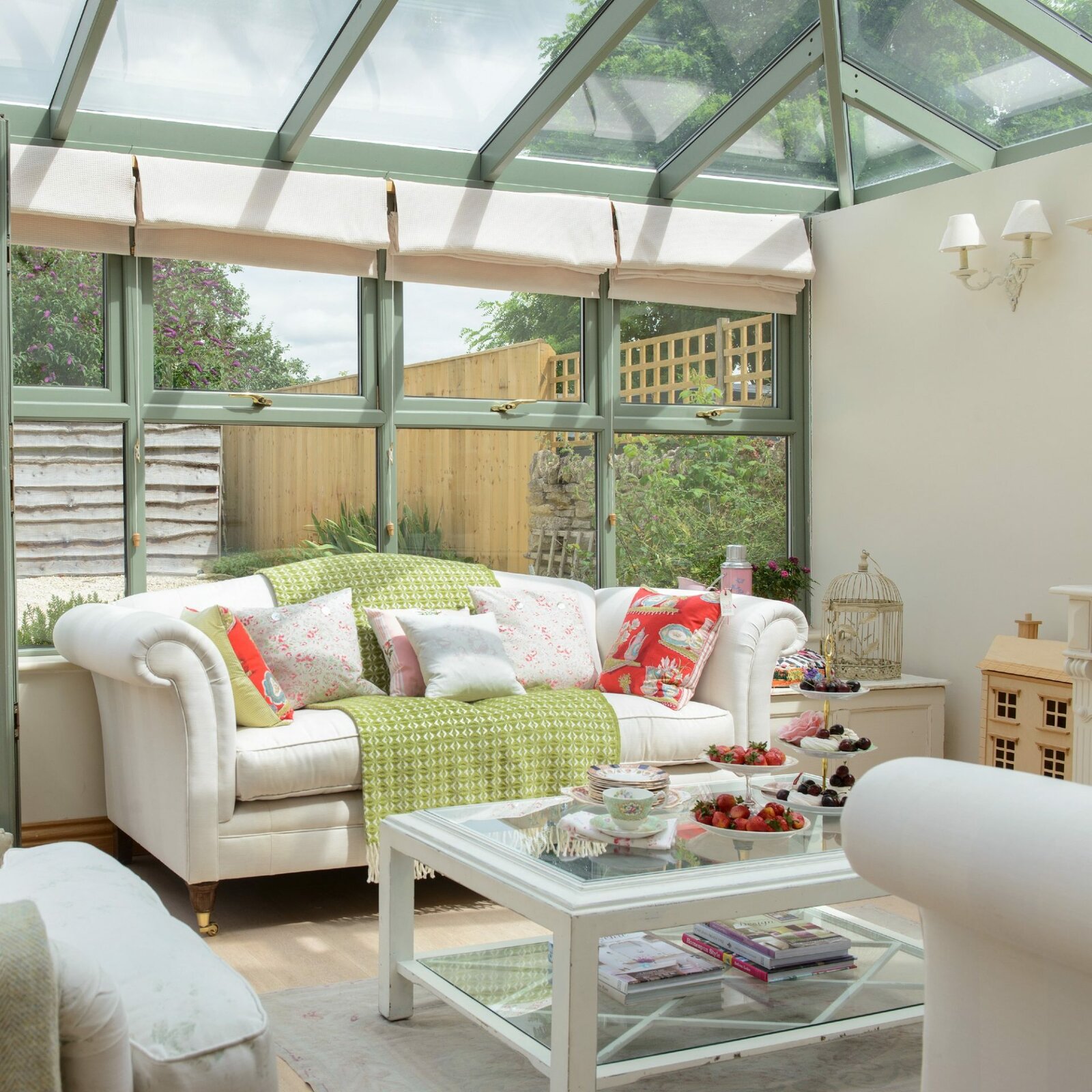 шторы для зимнего сада