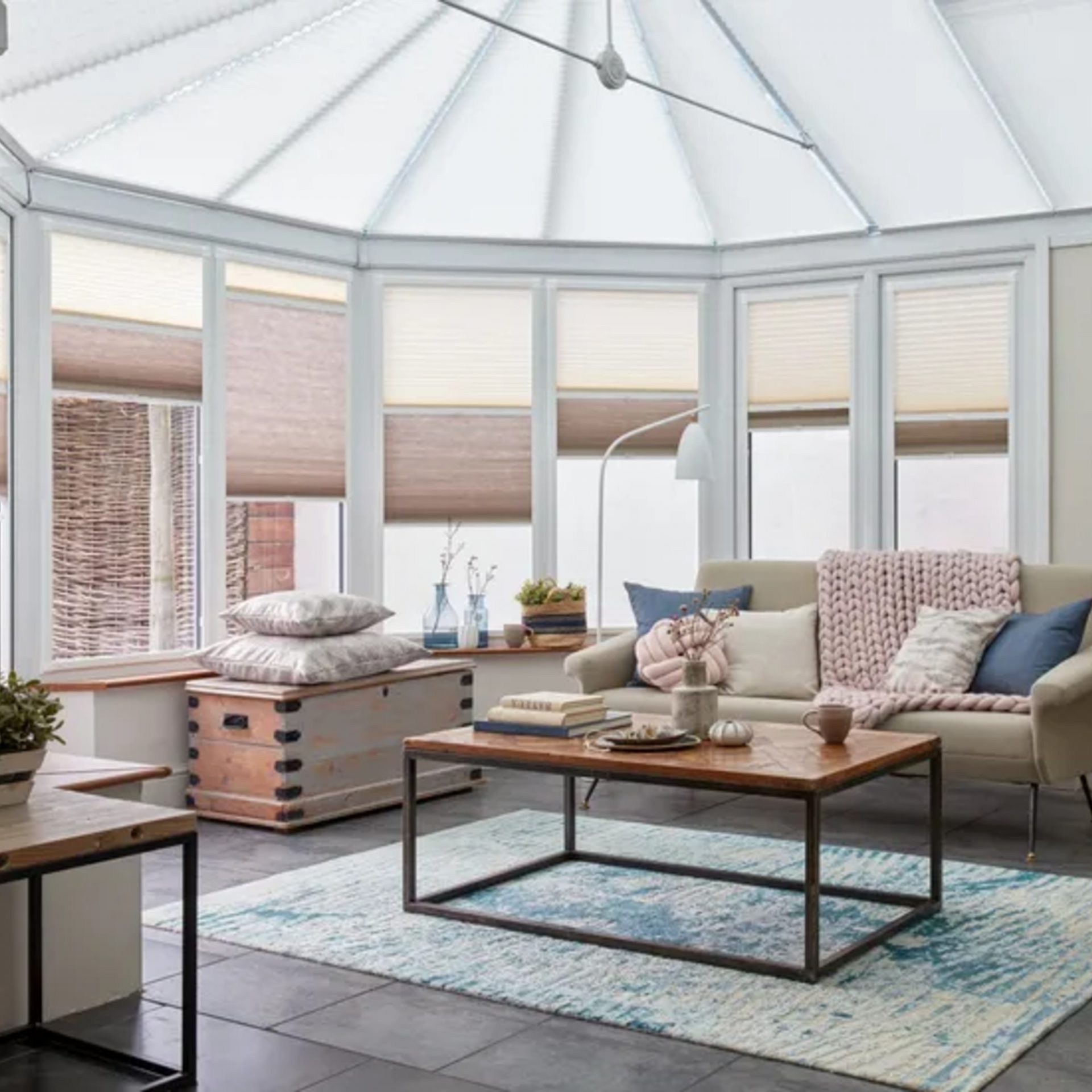 шторы для зимнего сада