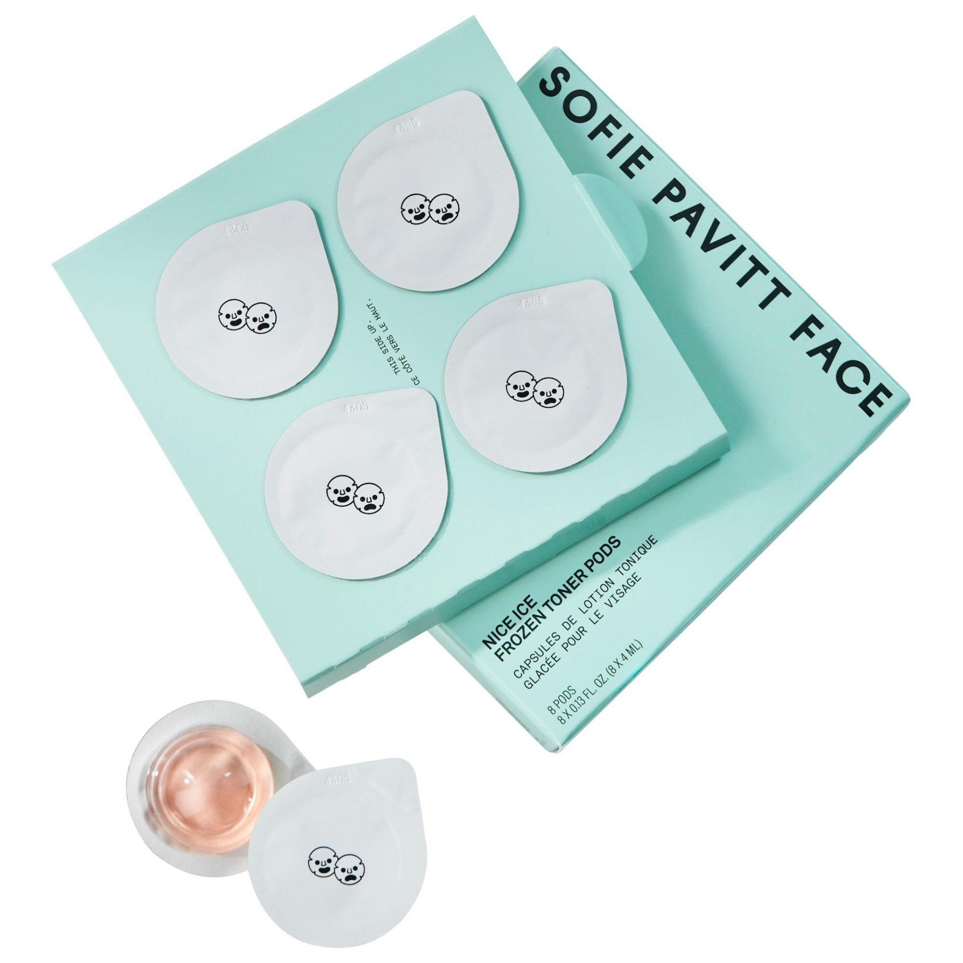 Sofie Pavitt Face Nice Ice Frozen Toner Pods