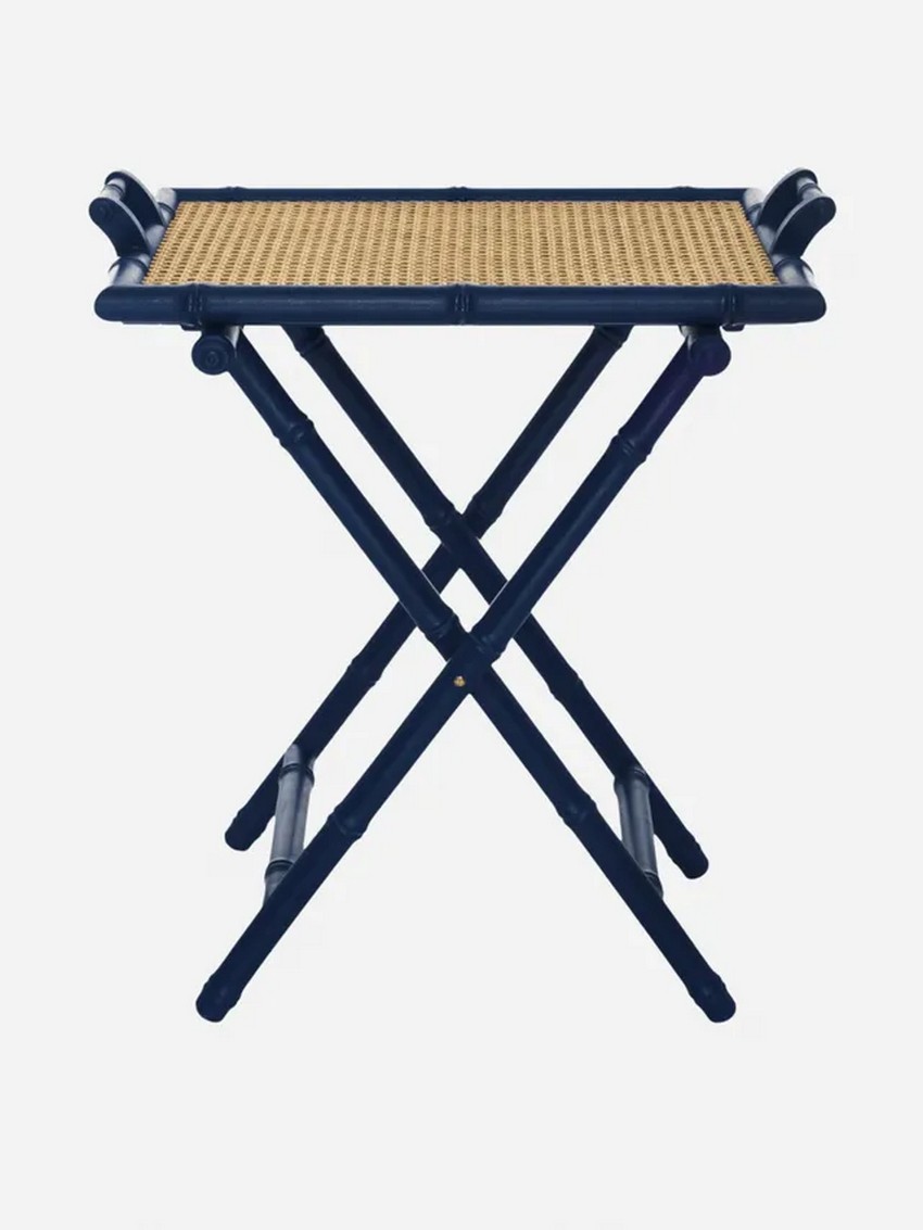 Складной столик-поднос, синий