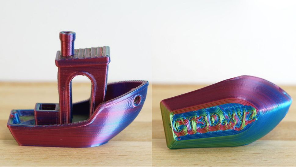 Tri-Color Shiny Silk OVV3D